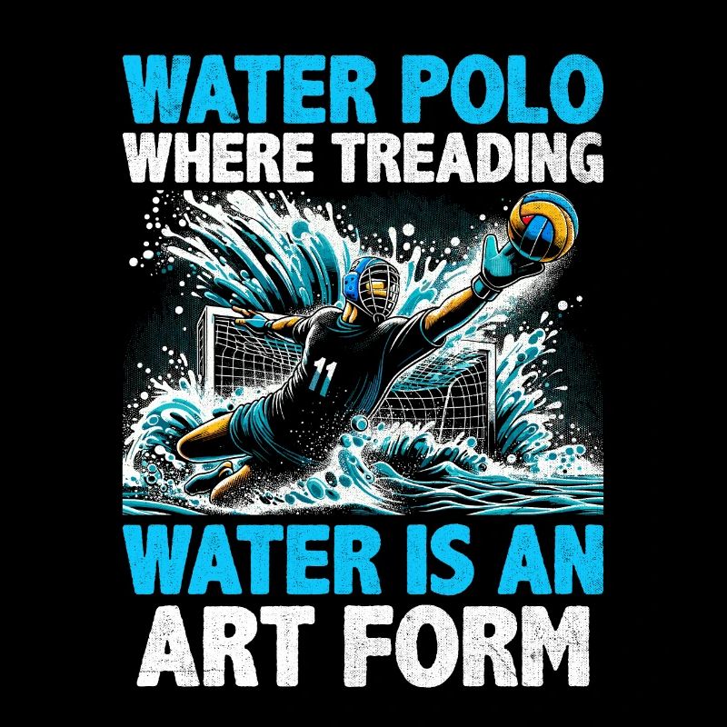 Wasserball, wo Wassertreten eine Kunstform ist Aqu