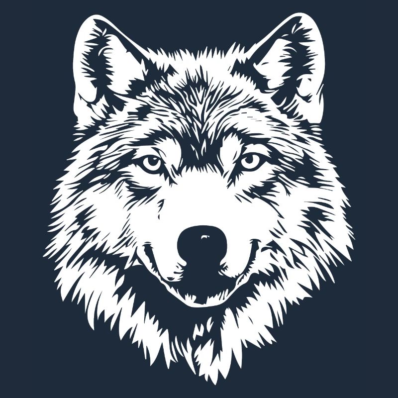 Wolf Gesicht
