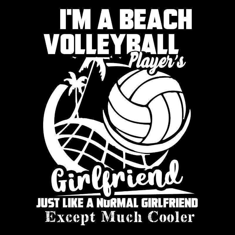 Beach Volleyball Girlfriend Cooler