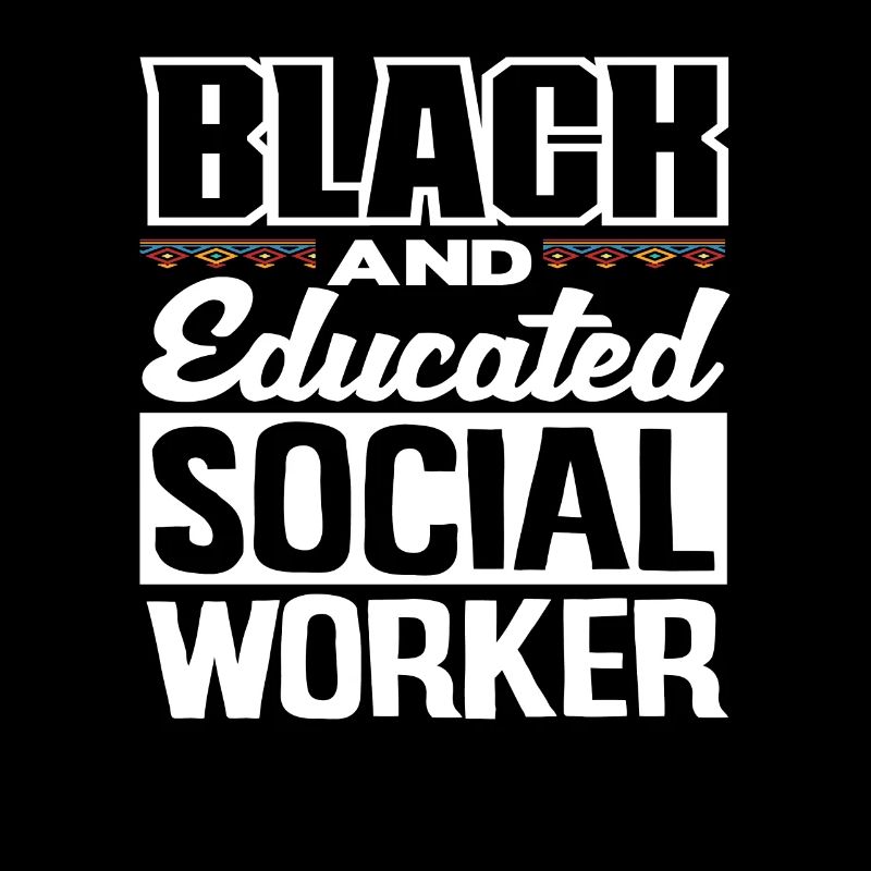Travailleuse sociale noire et instruite