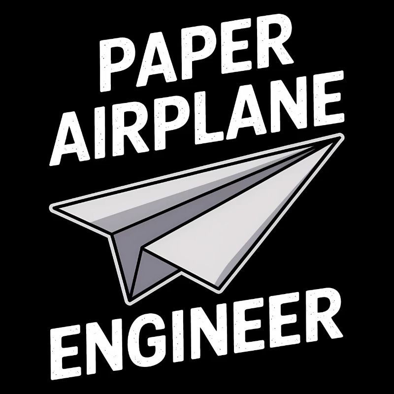 Papierflieger Spruch Witz Papierflugzeug Geschenk