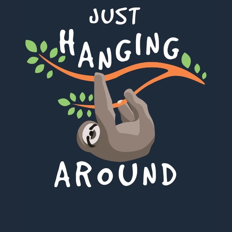 Slothy Just Hanging Around Slow Sloth
