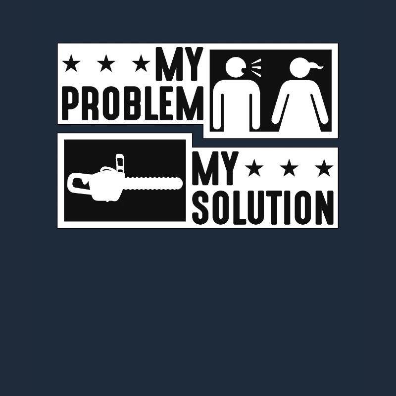 Tree Surgeon My Problem My Solution Pictogram Mom