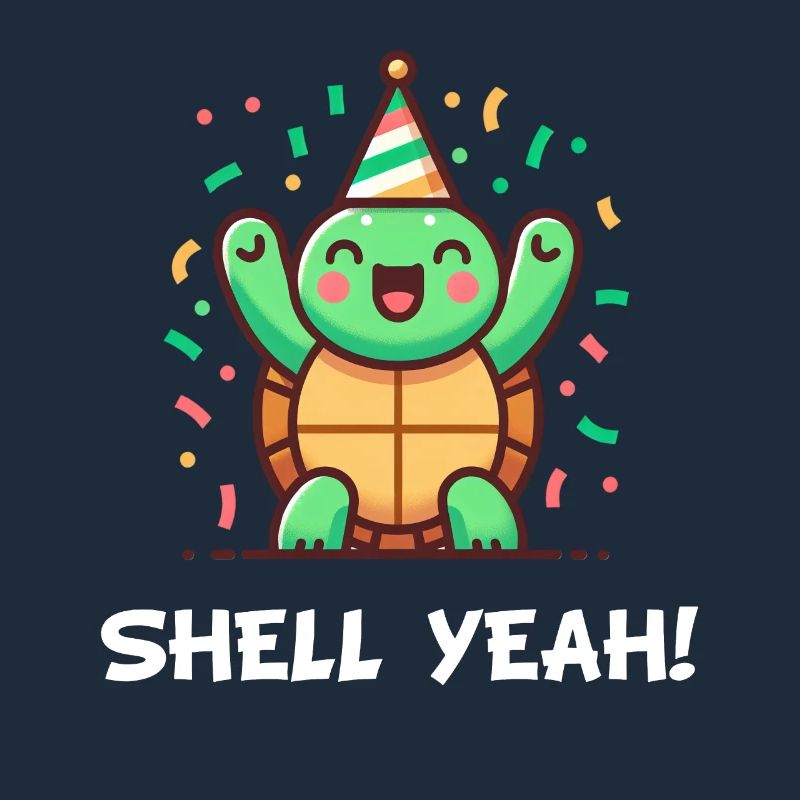 Shell Yeah! Celebration Turtle