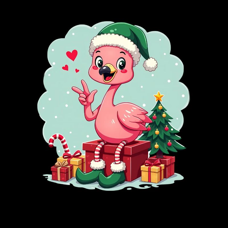 Flamingo Elfe