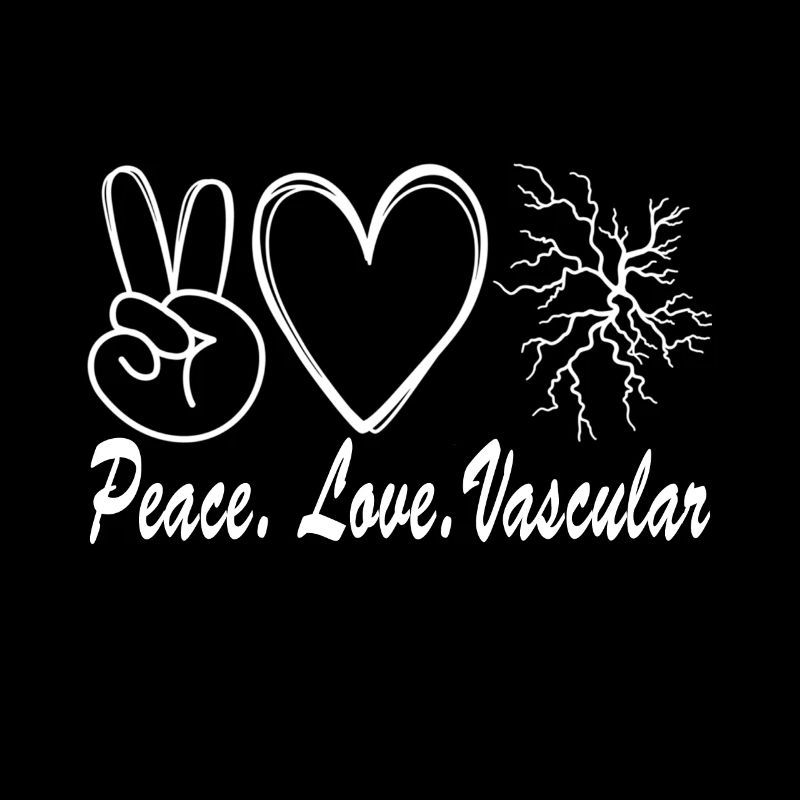 Peace Love Vasculaire Infirmière Vasculaire