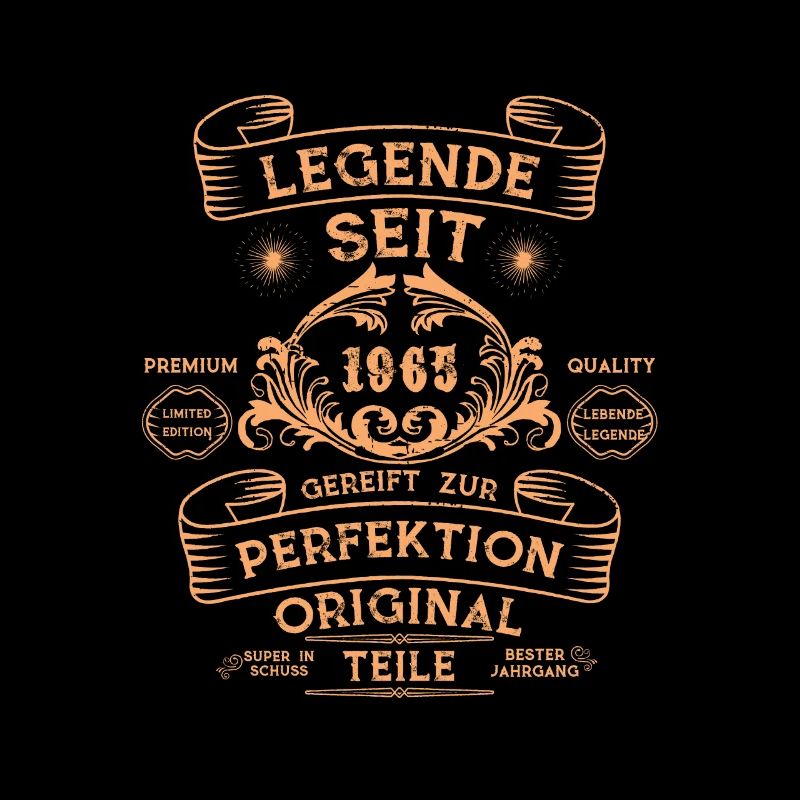 Legende seit 1965 – 60 Jahre Geburtstagsdesign