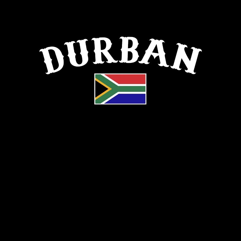 Durban Afrique du Sud Drapeau Afrique du Sud