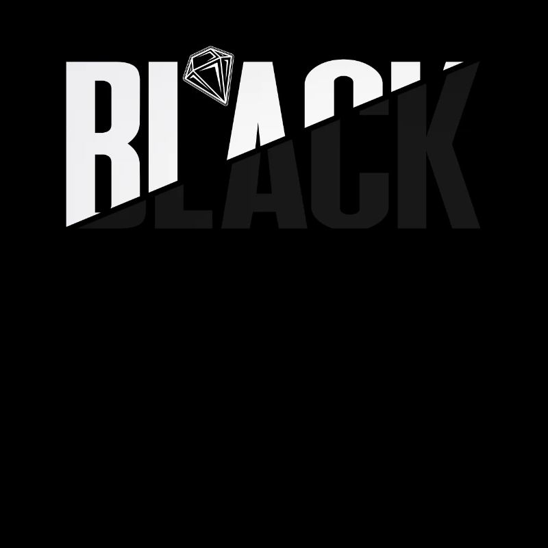 Typographie noire Design Typographie noire