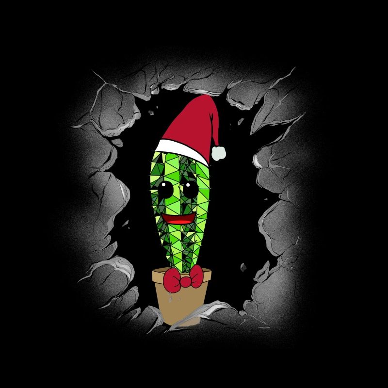 Saint-Nicolas Belle-mère Noël Cactus