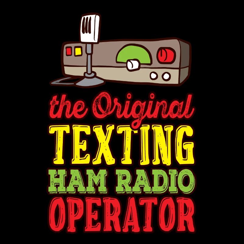 Amateurfunk Original Texting Amateurfunk