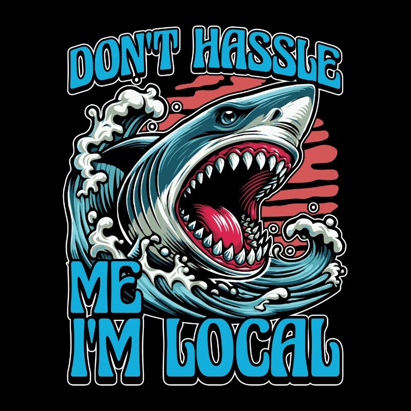 Passionné de requins, ne me harcèle pas, biologiste marin
