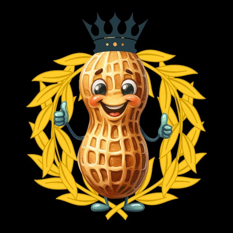Peanut Winner Winner Victory Laurel Wreath