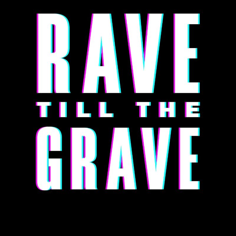 Techno Lover Rave Till The Grave