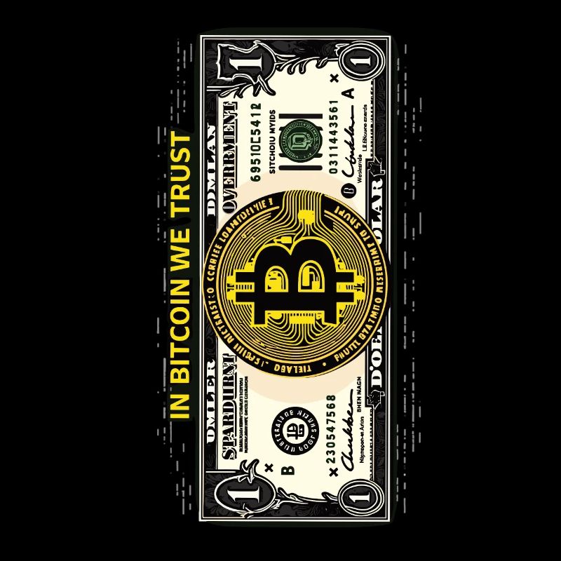In Bitcoin We Trust Cryptocurrency Btc Bitcoin