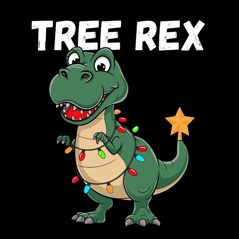 Weihnachten Dinosaurier Tree Rex Kinder Lustig