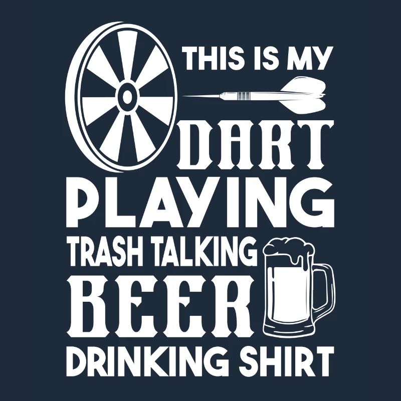 Darts Play Trash Talk Beer Drinking