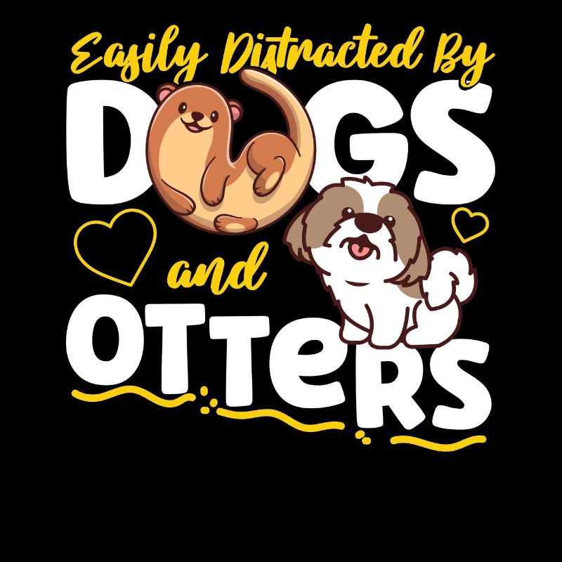 Otter Dog Easily Distracted By
