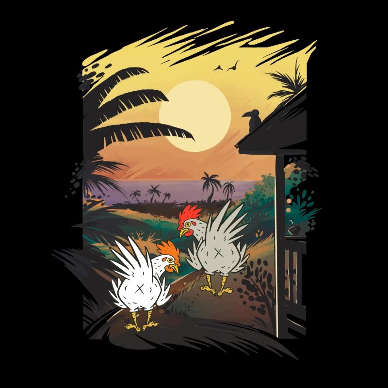 Mexico Chicken Chickens Farm Poultry Wild West