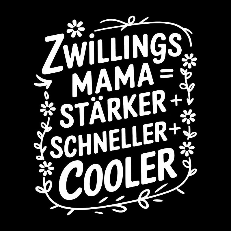 Zwillings Mutter Zwillingsmama Zwillinge Mama