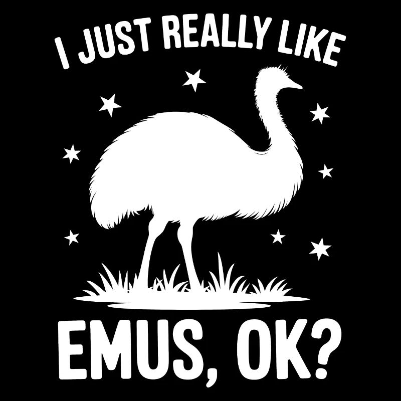Emu Spruch Australien Emus Lustiges Emu Geschenk
