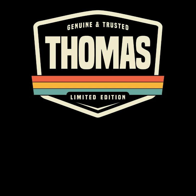 Thomas Echter und vertrauenswürdiger lustiger Name Thomas