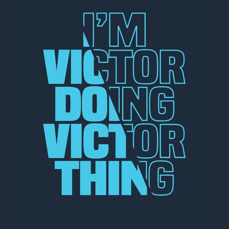 Ich bin Victor Doing Victor Ding Lustiger Name Victor