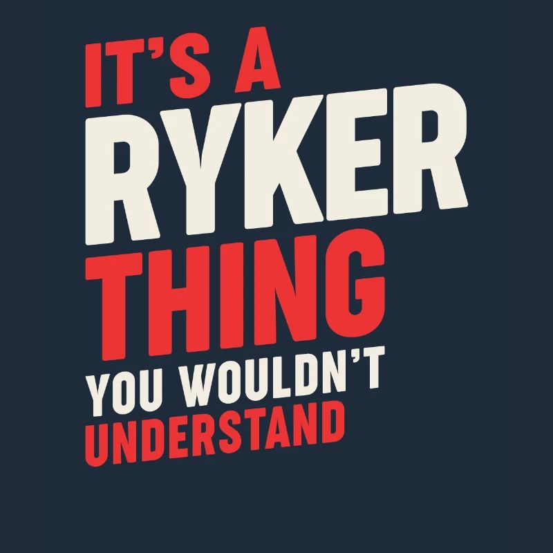 C’est un truc de Ryker Drôle de nom Ryker