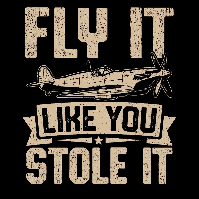 Fly it like you stole it