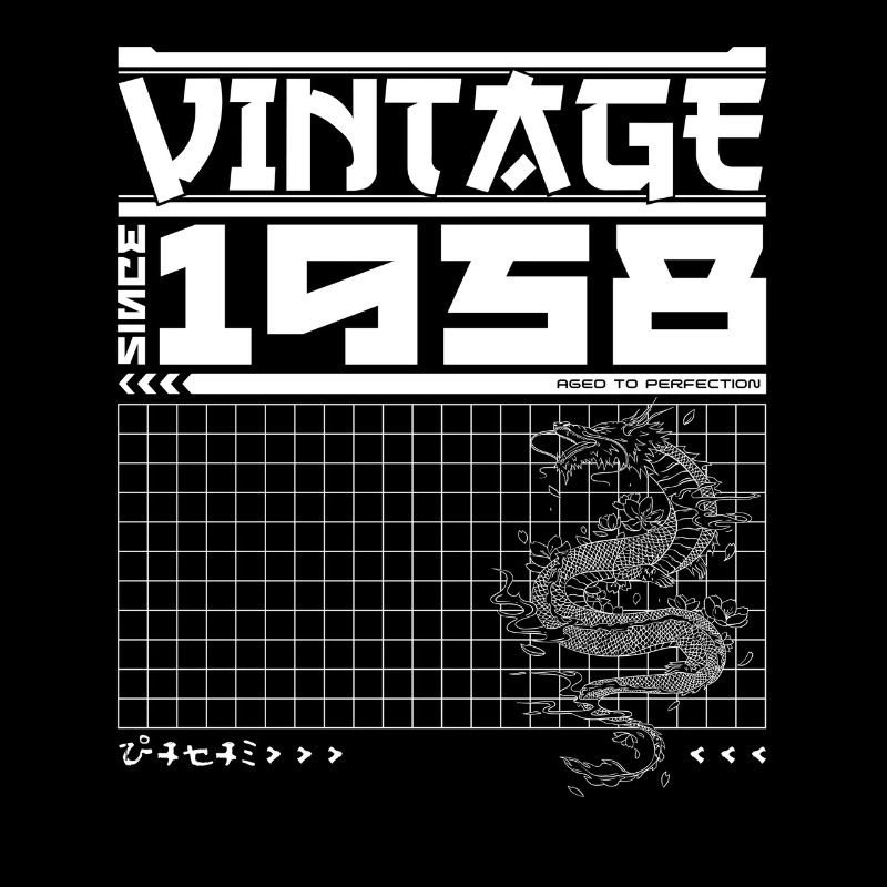 Samurai Legacy Since 1958 - 67. Geburtstag Drache