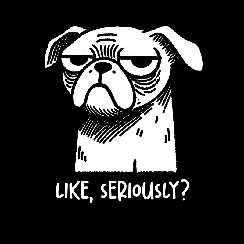 Dog Unamused Like Seriously Judging Sarcastic