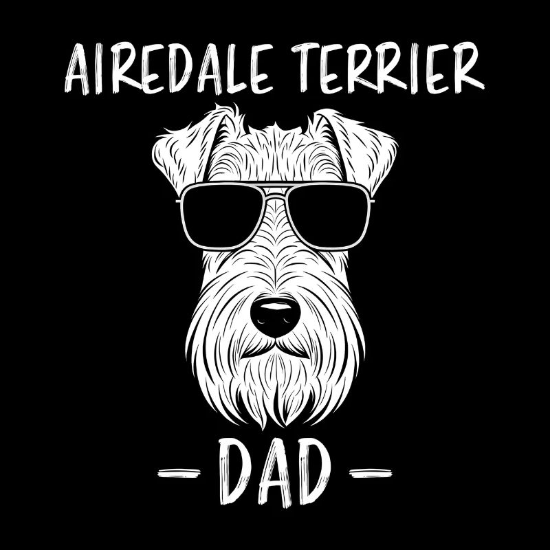 Airedale Terrier Spruch Airedale Terrier Geschenk