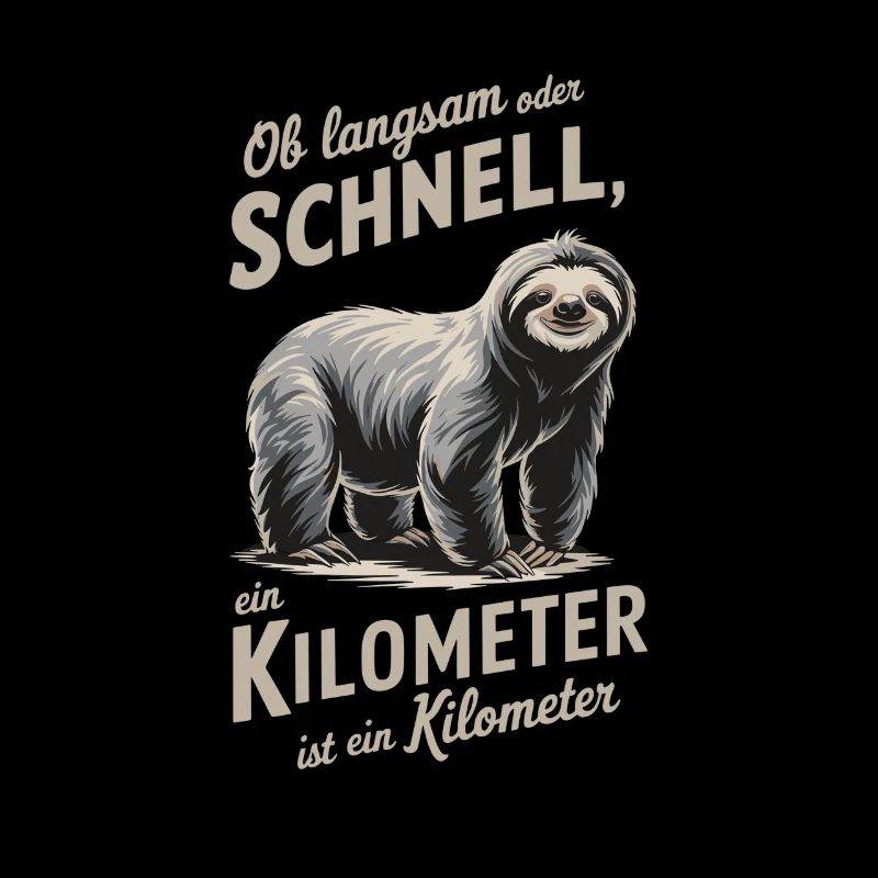 Egal ob langsam oder schnell,