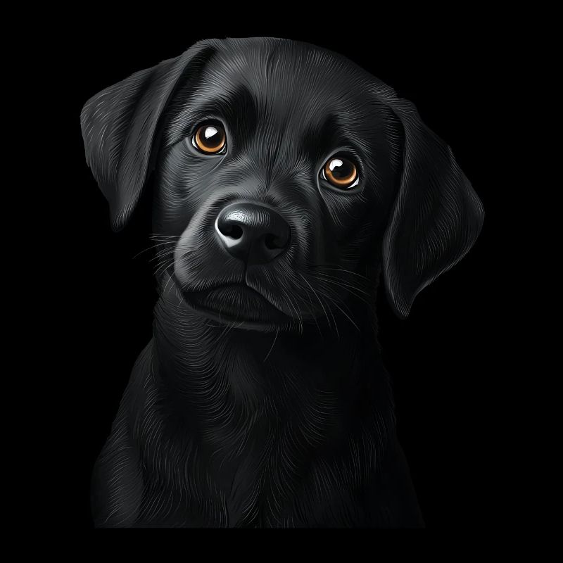 Schwarzer Labrador
