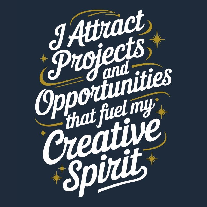 I attract projects and opportunities, manifest
