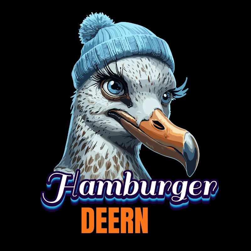 Hamburg Hamburger Deern North German Seagull Beanie