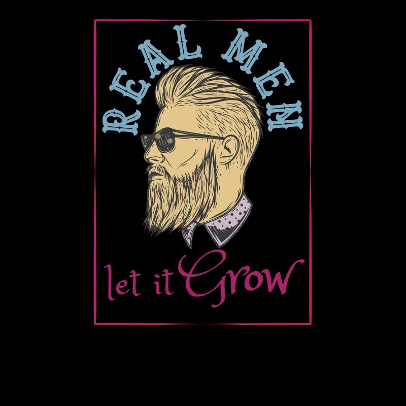 Let It Grow Beard Design Let It Grow Beard