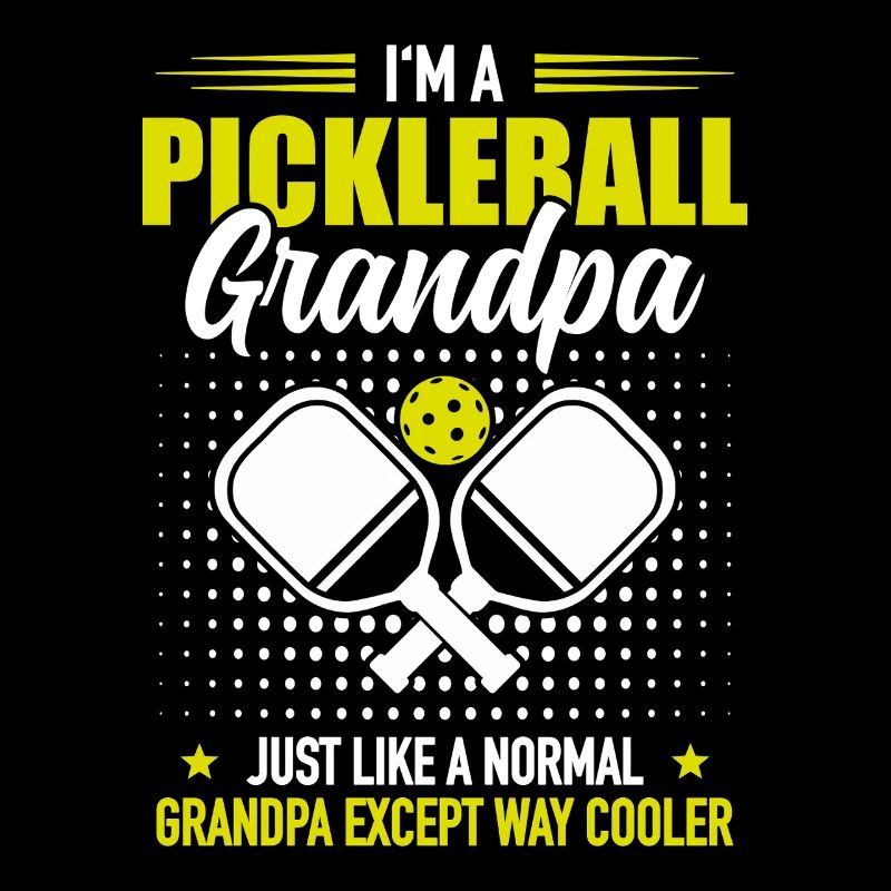Opa Pickleball Spieler Dinking Team Geschenk