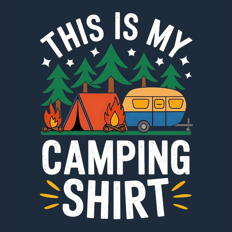 Camping Adventure Funny Camping Design