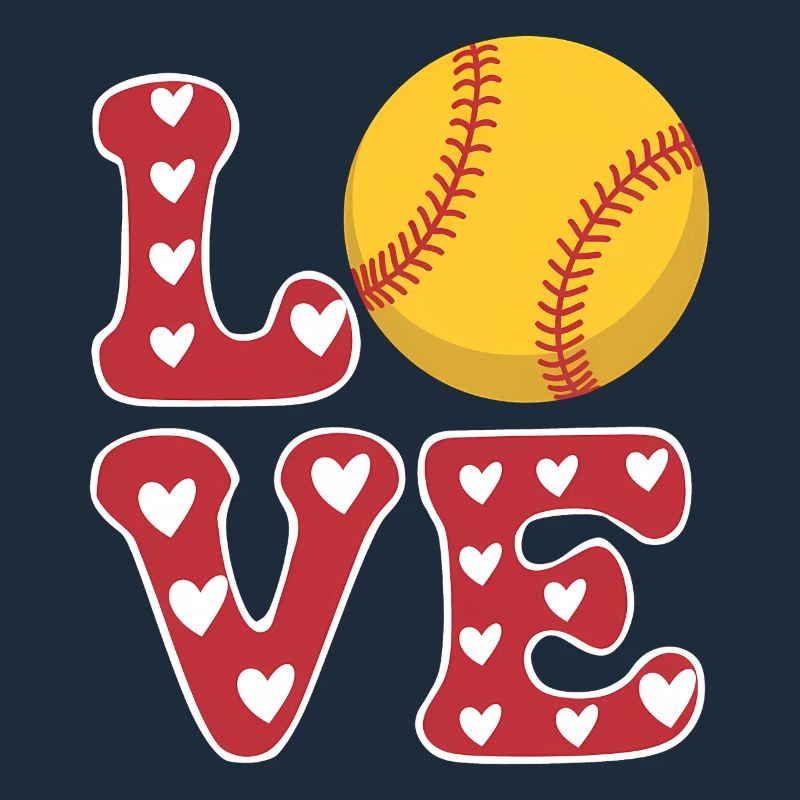 Softball Softball Player Cute Softball Gift