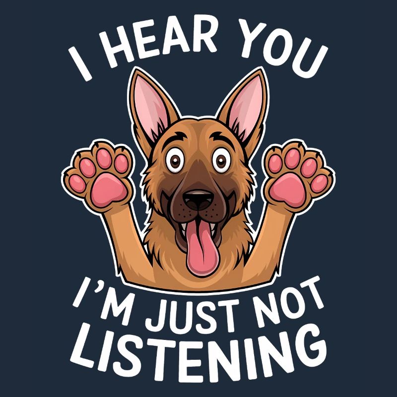Deutscher Schäferhund Spruch Schäferhund Geschenk