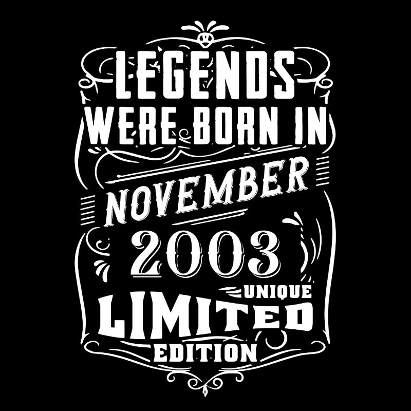 Geburtstag November 2003 Limited Edition Legende