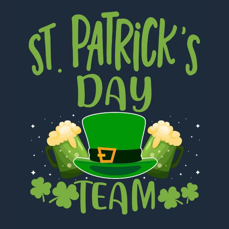 Saint-Patrick Team St Patrick Irlande Trèfle Bière