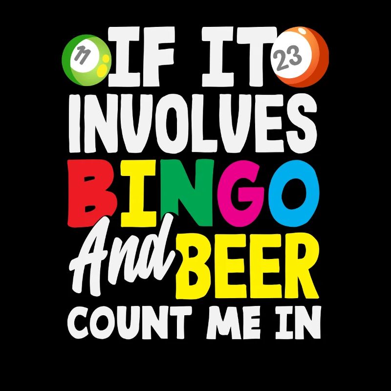 Bingo Player Beer and Bingo Fun