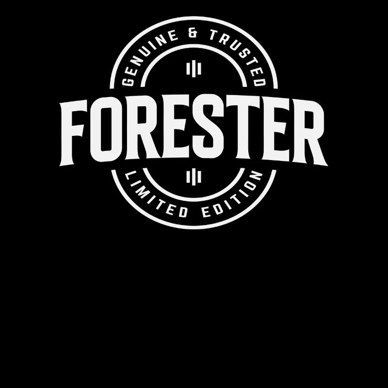 Forester Job Title Birthday Worker Idea