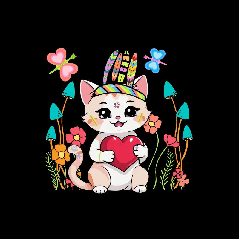 Hippie chat chats hippies chaton
