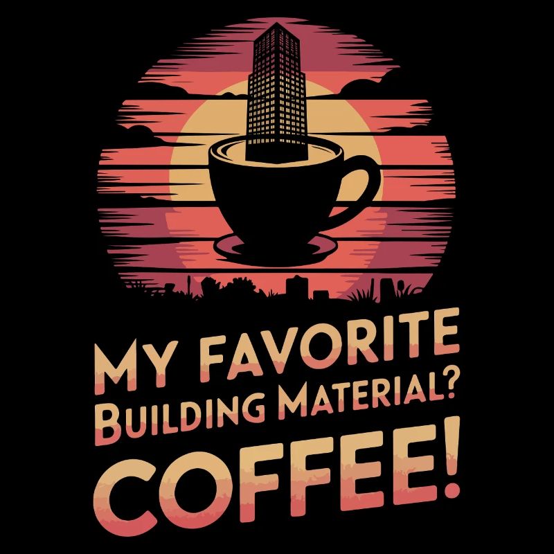Mon matériau de construction préféré ? Café!