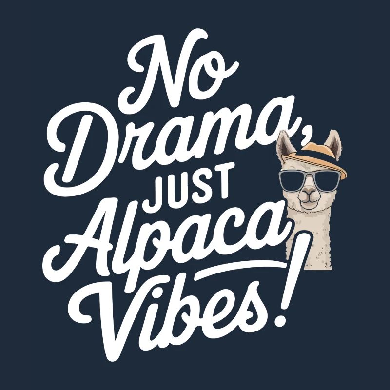 Pas de drame, juste des vibrations d’alpaga !