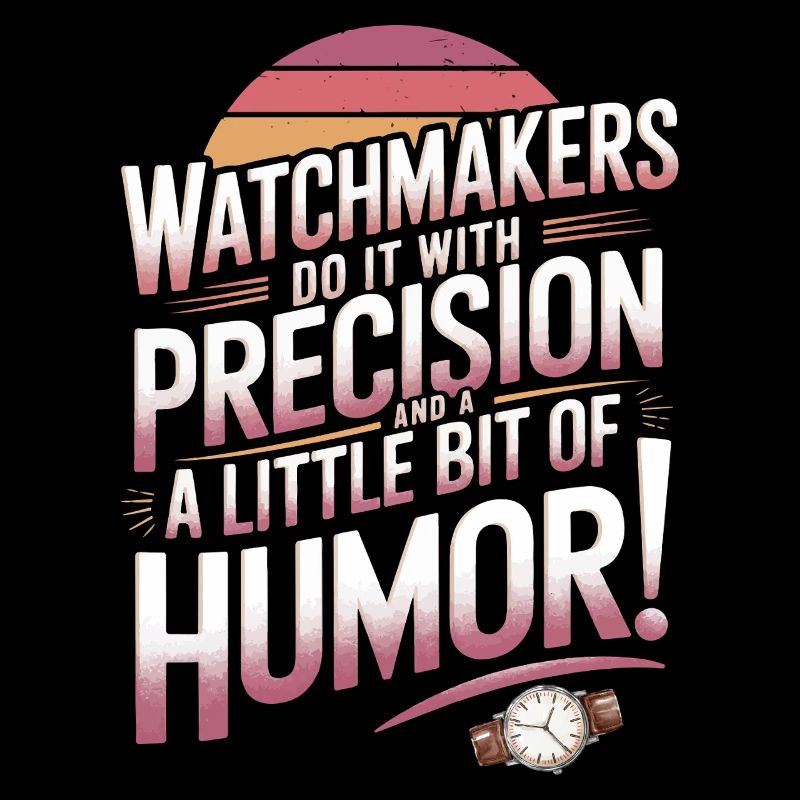 Watchmakers do it with precision and a little bit