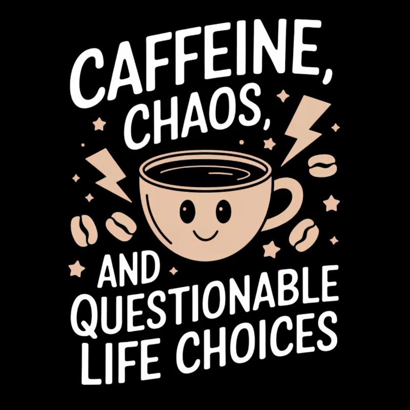 Caffeine Coffee Saying Coffee Drinker